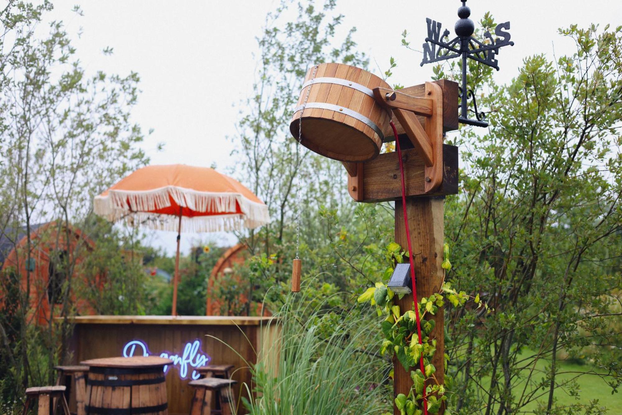 Dragonfly Glamping Spa Retreat Ashford  Exterior foto