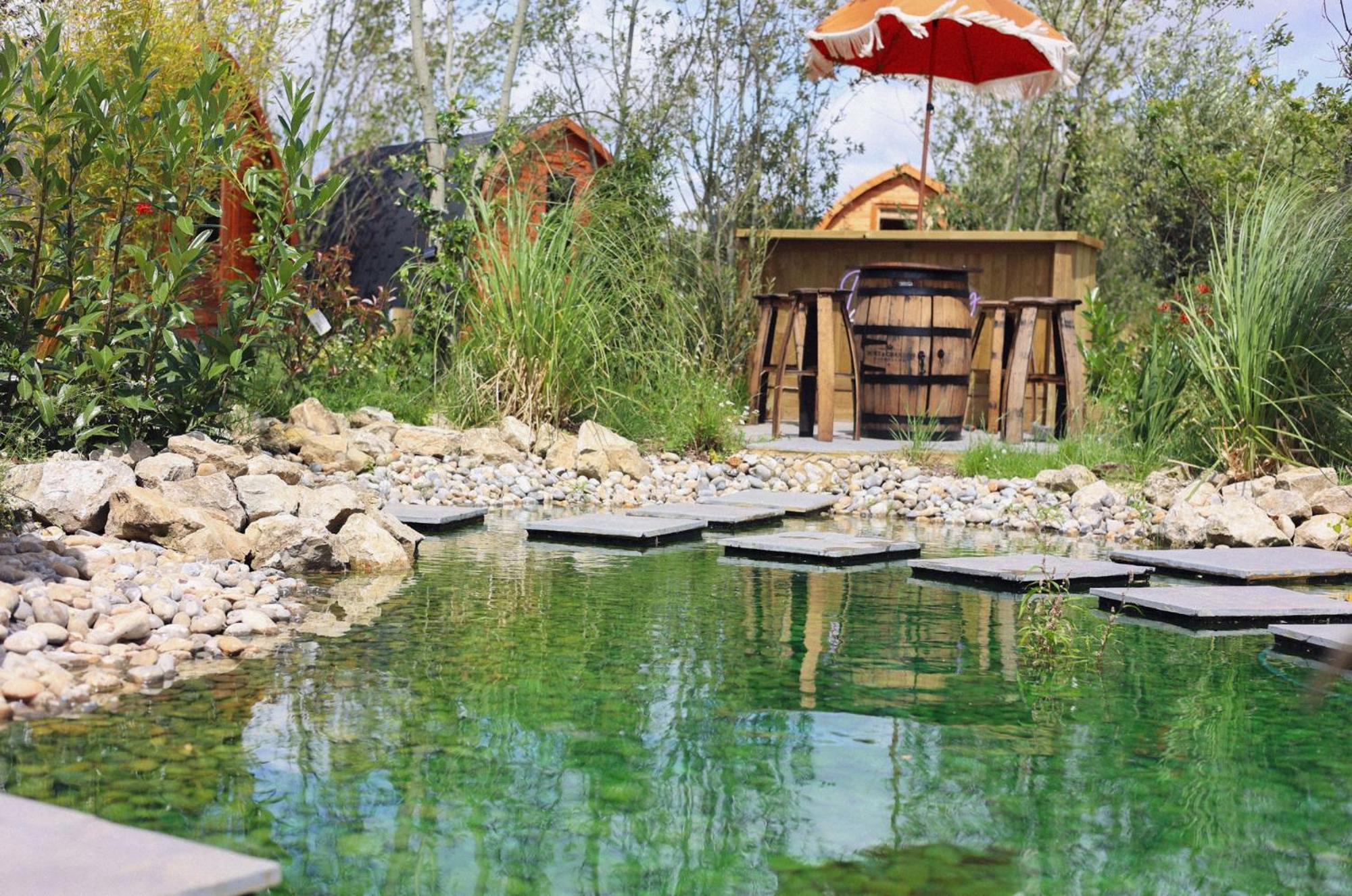 Dragonfly Glamping Spa Retreat Ashford  Exterior foto